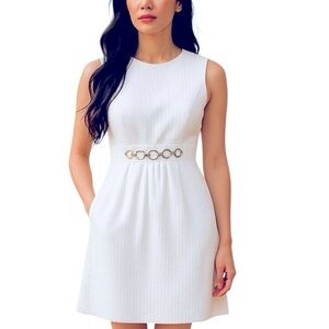 Studio I Dress. White. Sz 12.